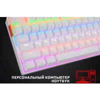 Комплект клавиатура + мышь Jet.A Panteon GS800 (белый) фото 4